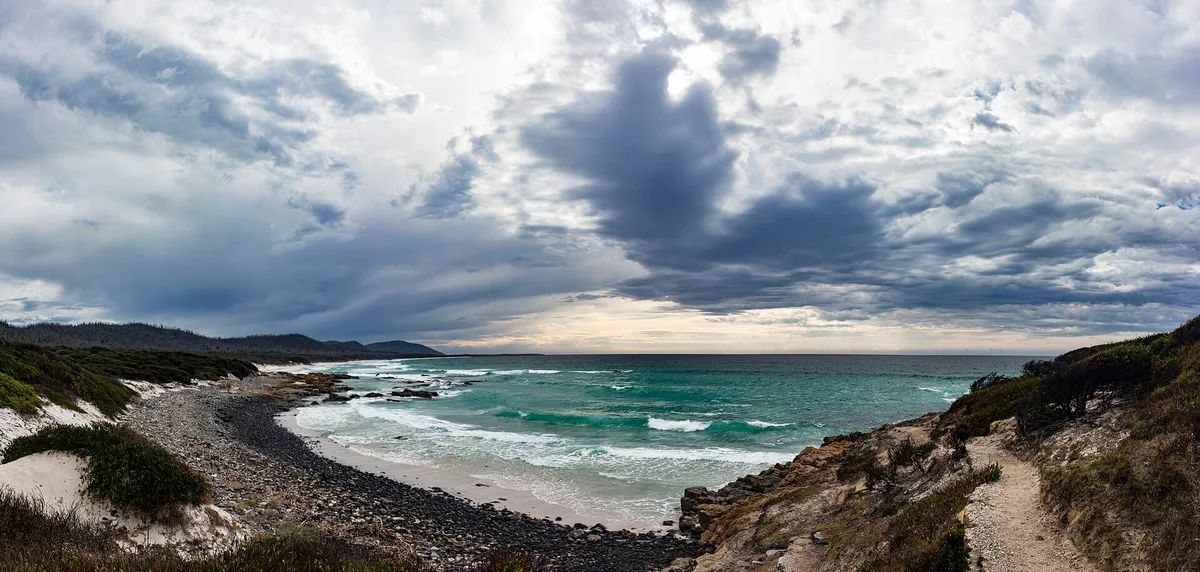 Friendly Beaches, Glamorgan–Spring Bay, Tasmania, Australie — 4