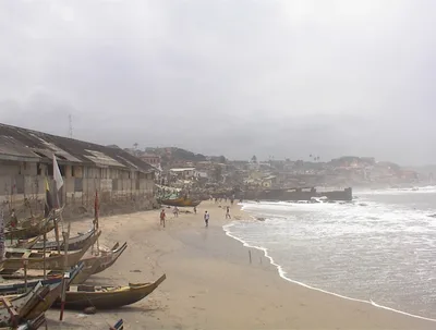 Cape Coast Castle Beach, Cape Coast Metropolitan, Central Region, Ghana — 4