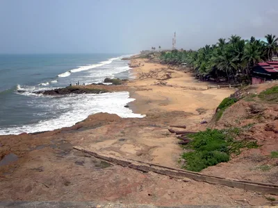 Cape Coast Castle Beach, Cape Coast Metropolitan, Central Region, Ghana — 3