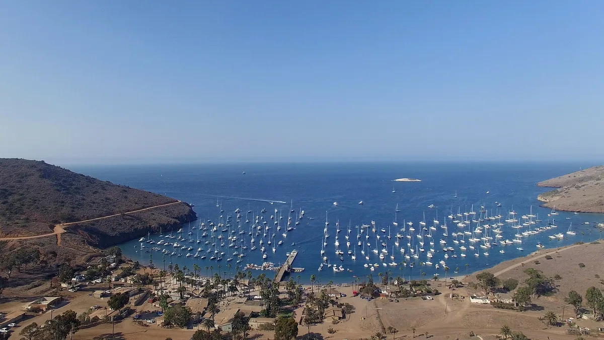 Plage de Catalina Harbor, Two Harbors, California Islands, États-Unis — 2