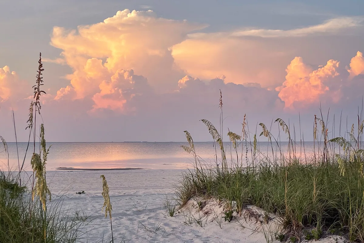 Bay St. Louis Beach, Bay St. Louis, US Gulf Coast, United States — 2