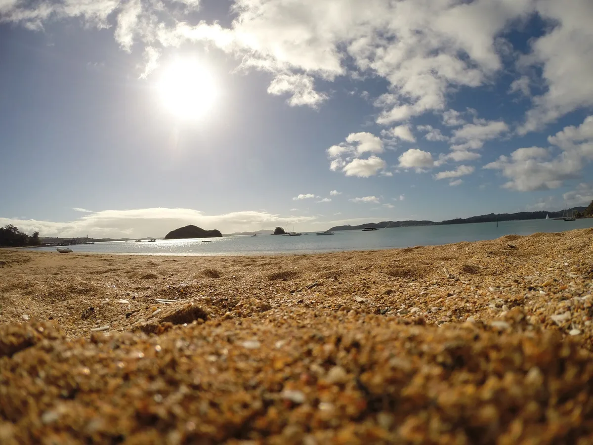 Playa de Te Haumi, Waitangi, Northland, Nueva Zelanda — 3