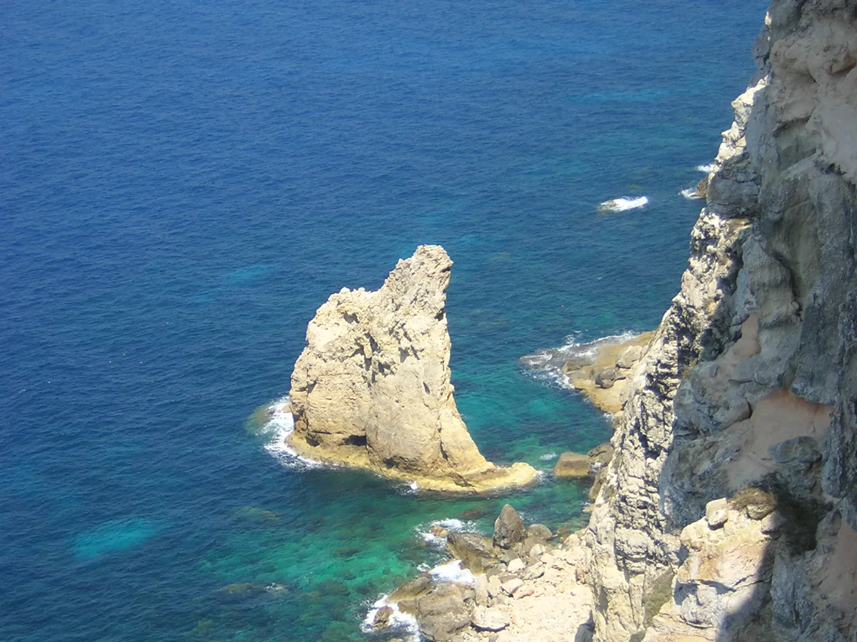 Scoglio del Sacramento, Lampedusa e Linosa, Pelagie Islands, Italien