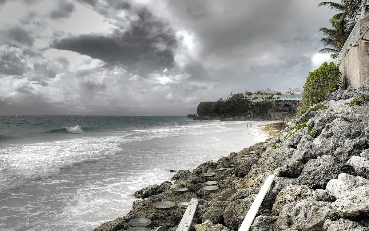 Plage de Harrismith, Saint Philip, Lesser Antilles, Barbade — 4