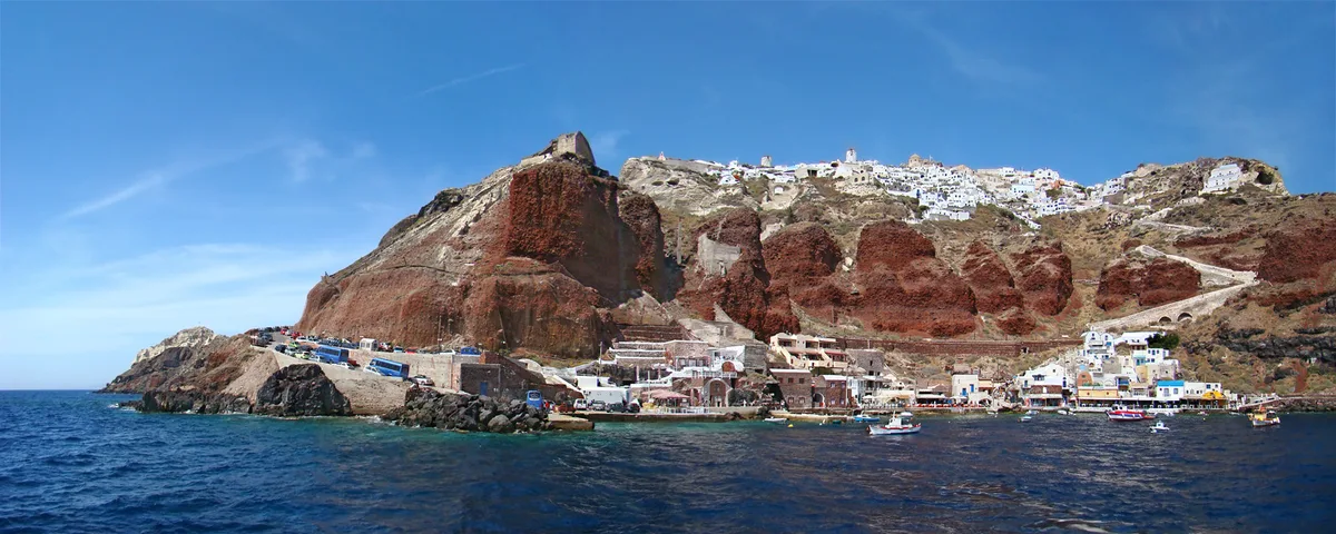 Plage d'Ammoudi, Cyclades, Grèce