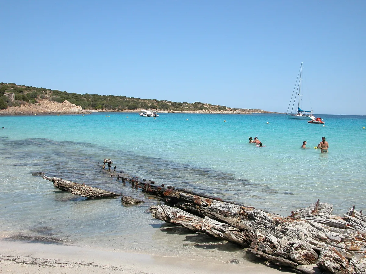 Plage du Relitto, La Maddalena, Sardinia, Italie
