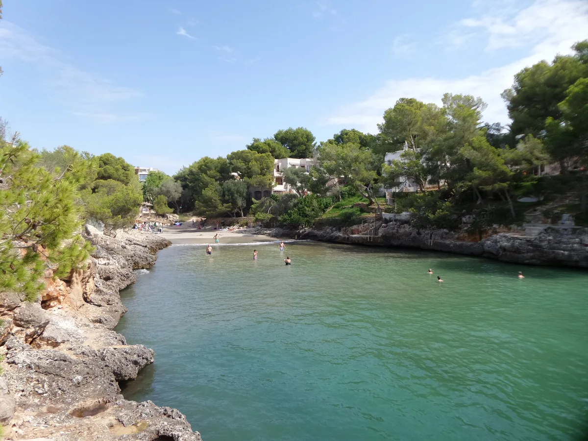 Plage de Cala Serena, Felanitx, Balearic Islands, Espagne — 5