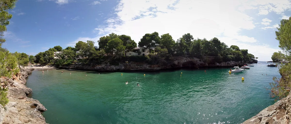 Plage de Cala Serena, Felanitx, Balearic Islands, Espagne