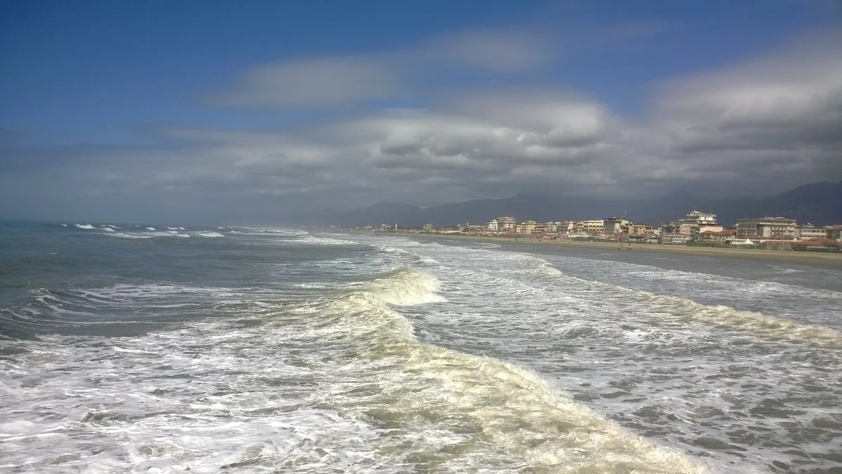 public free beach, Camaiore, Tuscany, Italia — 5