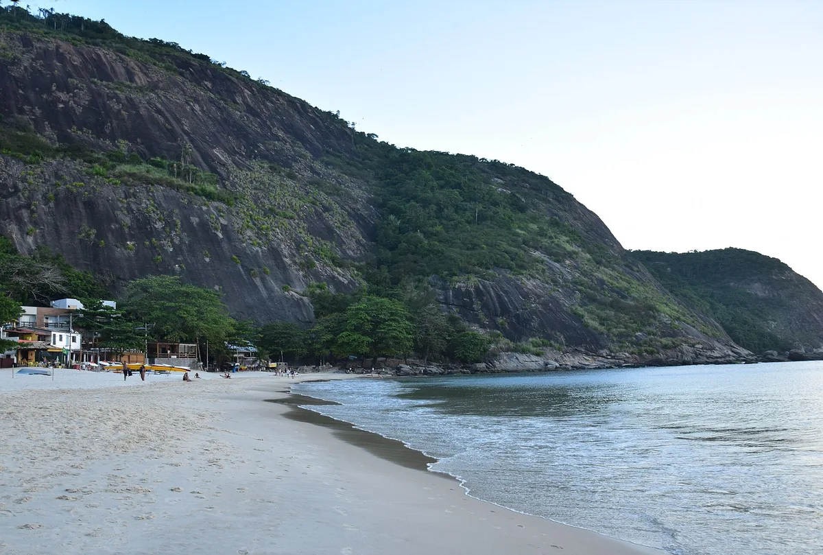 Plage de Itaipu, Niterói, Brazilian Atlantic, Brésil — 2