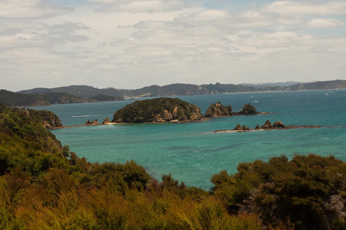 Urupukapuka Island-Strand, Bay of Islands, Northland, Neuseeland — 3