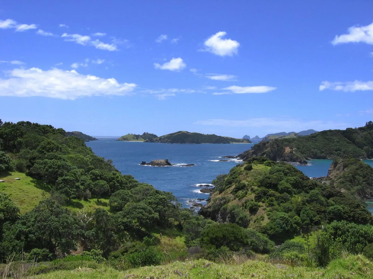 Urupukapuka Island-Strand, Bay of Islands, Northland, Neuseeland — 6
