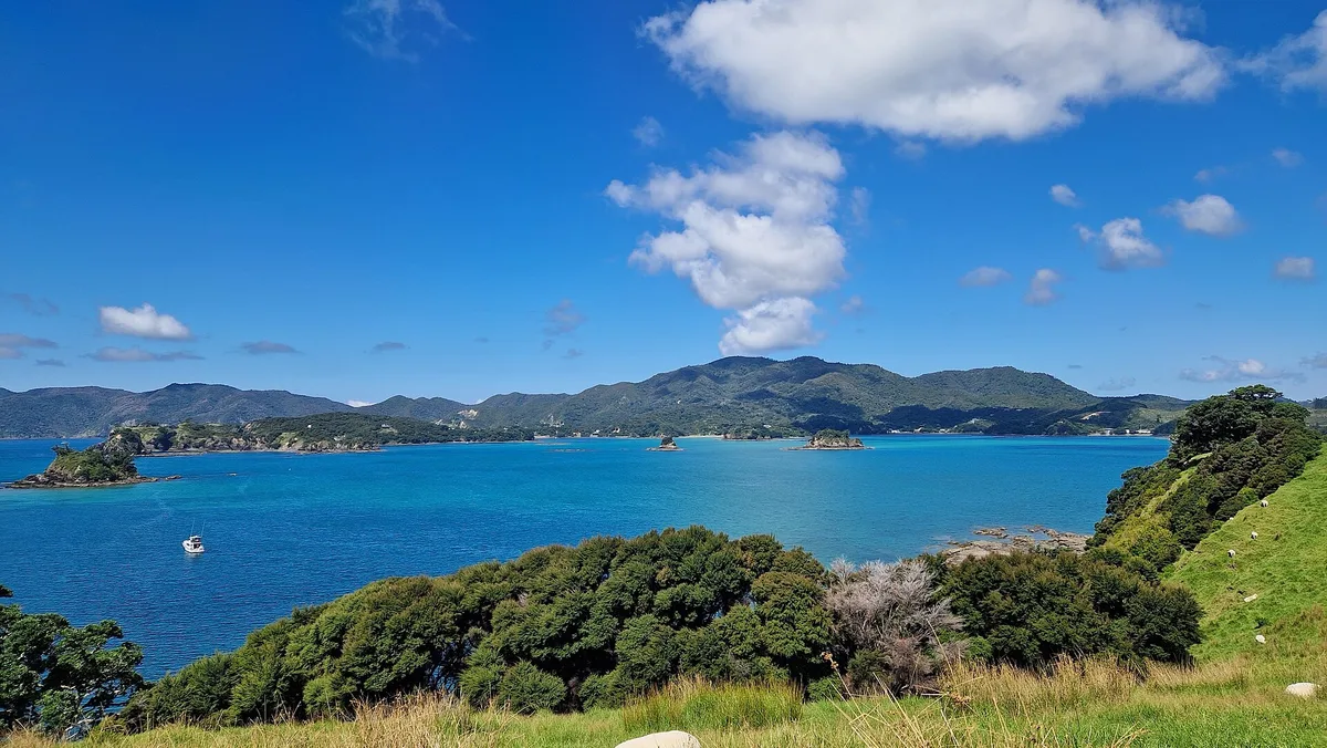 Urupukapuka Island-Strand, Bay of Islands, Northland, Neuseeland — 2