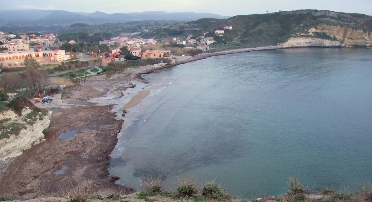 Plage de Santa Caterina di Pittinuri, Cuglieri, Sardinia, Italie — 5