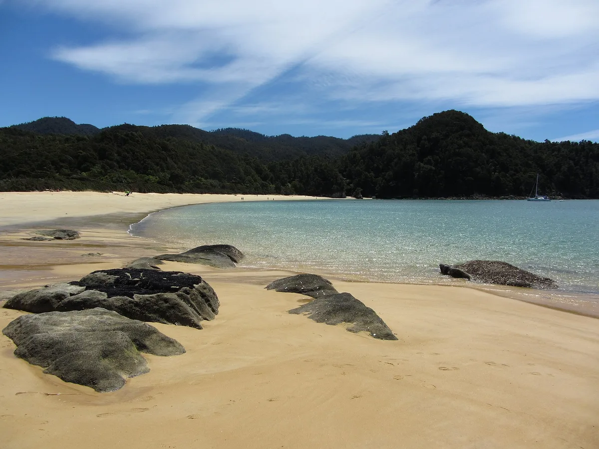 Playa de Anchorage, Tasman District, Nelson-Tasman, Nueva Zelanda — 5