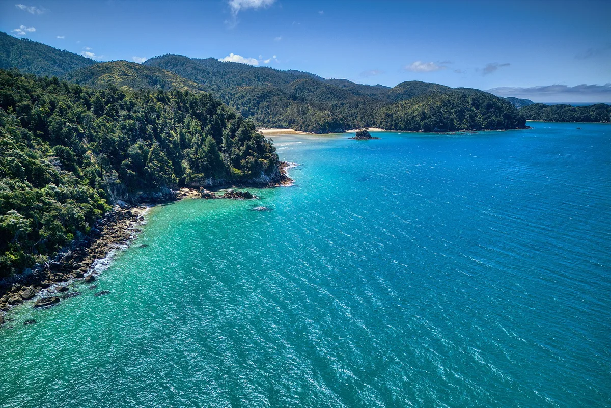 Playa de Anchorage, Tasman District, Nelson-Tasman, Nueva Zelanda — 2
