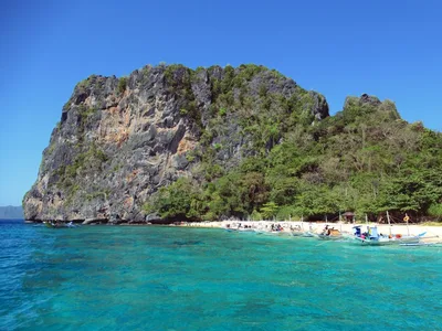 Playa de Helicopter Island, El Nido, MIMAROPA, Filipinas — 2