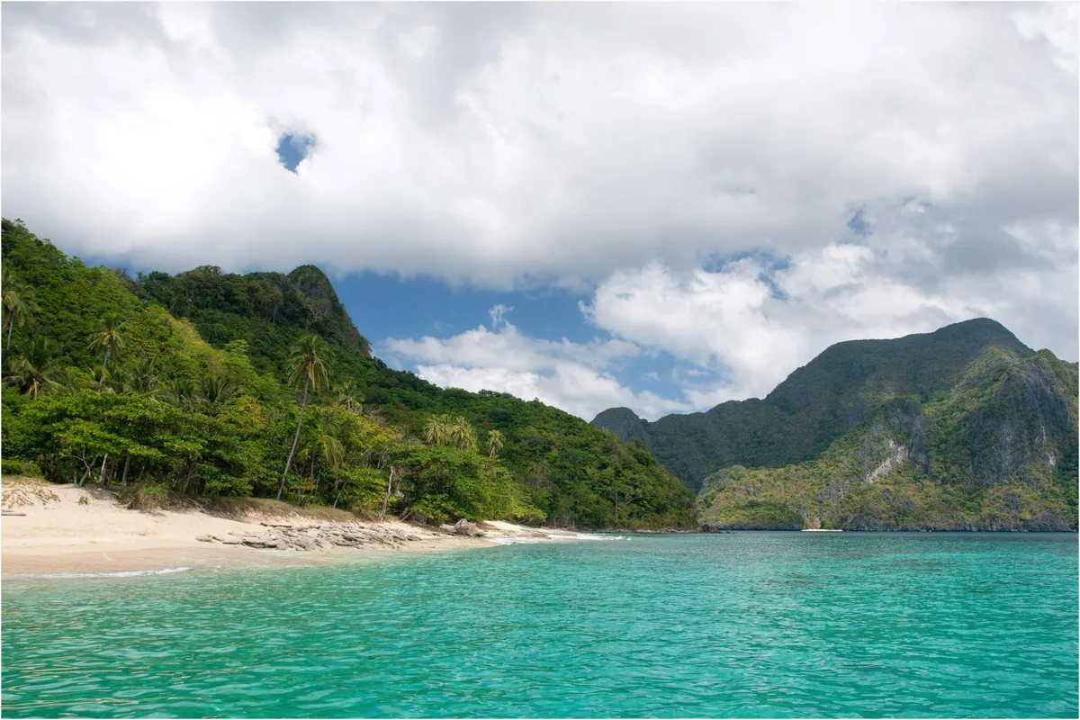Playa de Helicopter Island, El Nido, MIMAROPA, Filipinas