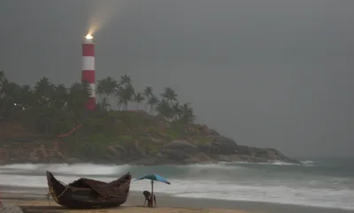 Kovalam Beach, Thiruvananthapuram, Indian South Coast, India — 2