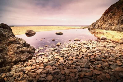 Praia de Garrapata, Carmel Highlands, Monterey County, California Coast, Estados Unidos — 5