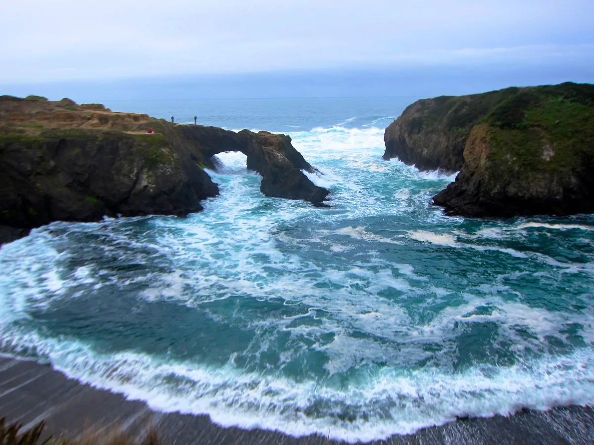 Plage d'État de Mendocino Headlands, Mendocino, California Coast, États-Unis — 6