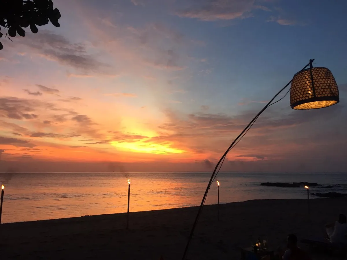 Plage de Senggigi, Batu Layar, Lesser Sunda Islands, Indonésie — 5