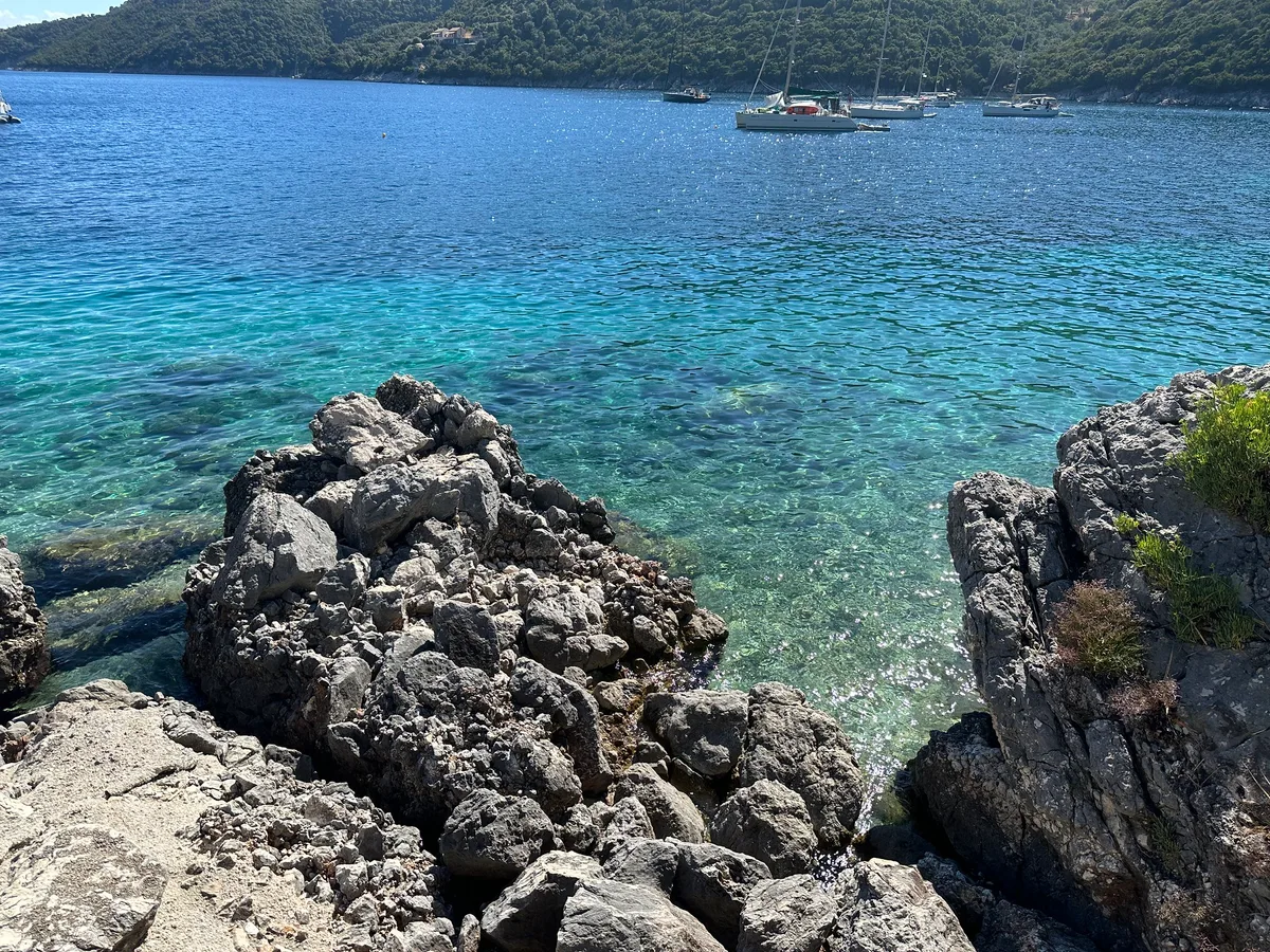 Poros-Strand, Ionian Islands, Griechenland — 3