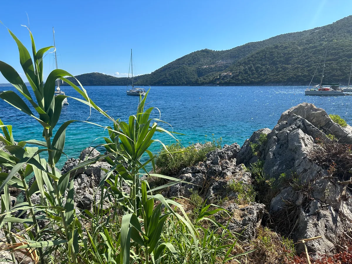 Poros-Strand, Ionian Islands, Griechenland — 4