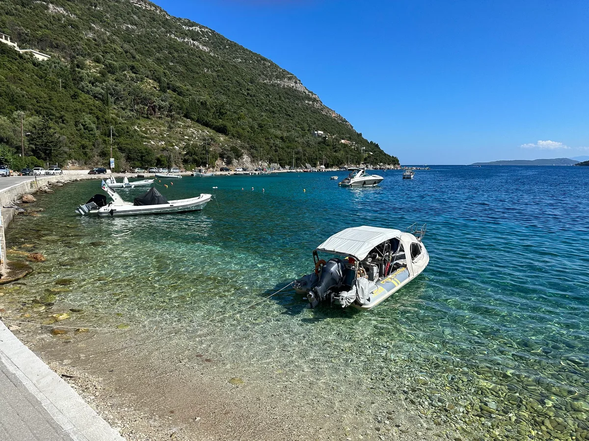 Poros-Strand, Ionian Islands, Griechenland — 2