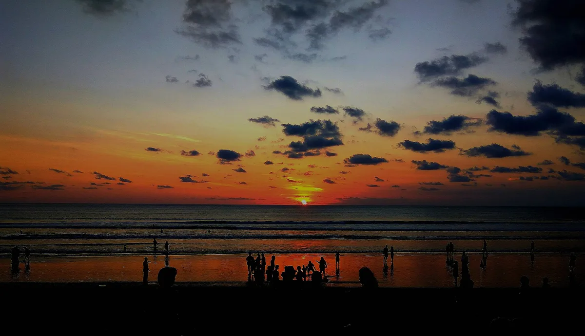 Kuta-Strand, Kuta, Lesser Sunda Islands, Indonesien — 2