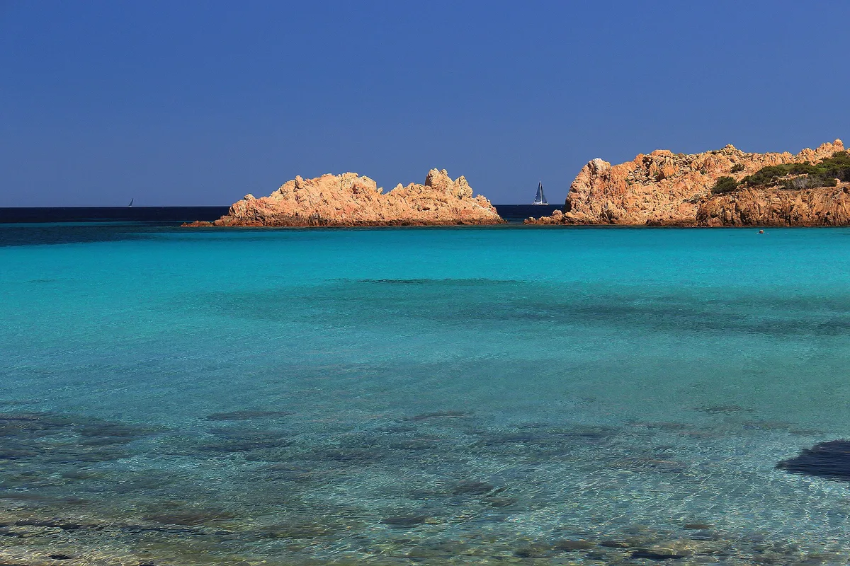 Playa de Cala Andreani, La Maddalena, Sardinia, Italia — 3