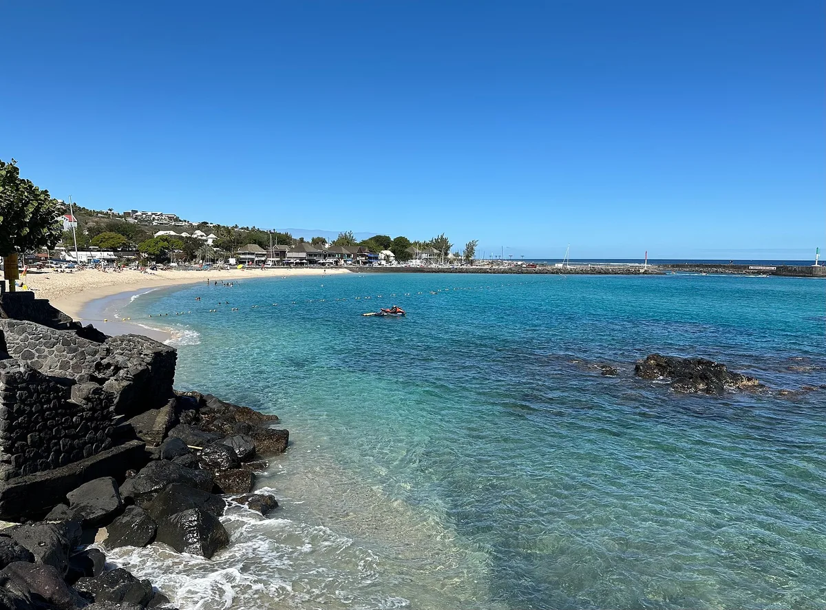Brisants-Strand, Saint-Paul, Réunion, Frankreich — 6