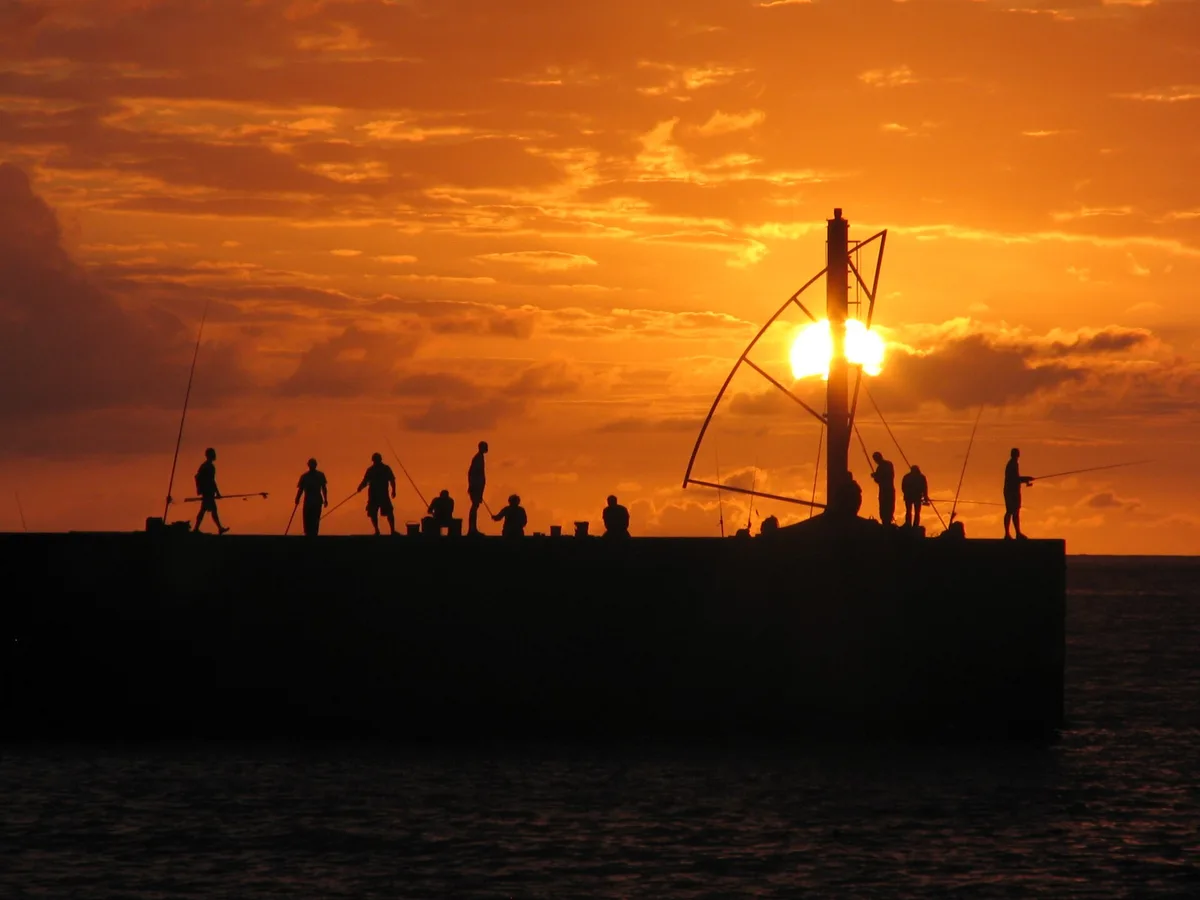 Brisants-Strand, Saint-Paul, Réunion, Frankreich — 2