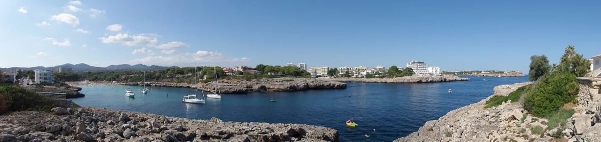 Plage de Cala Marçal, Felanitx, Balearic Islands, Espagne — 2