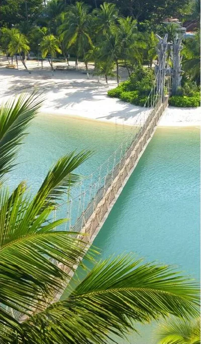 Playa de Palawan, Sentosa, South China Sea, Singapore
