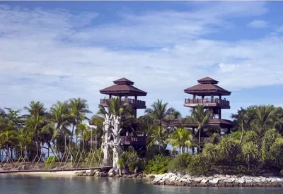 Playa de Palawan, Sentosa, South China Sea, Singapore — 3