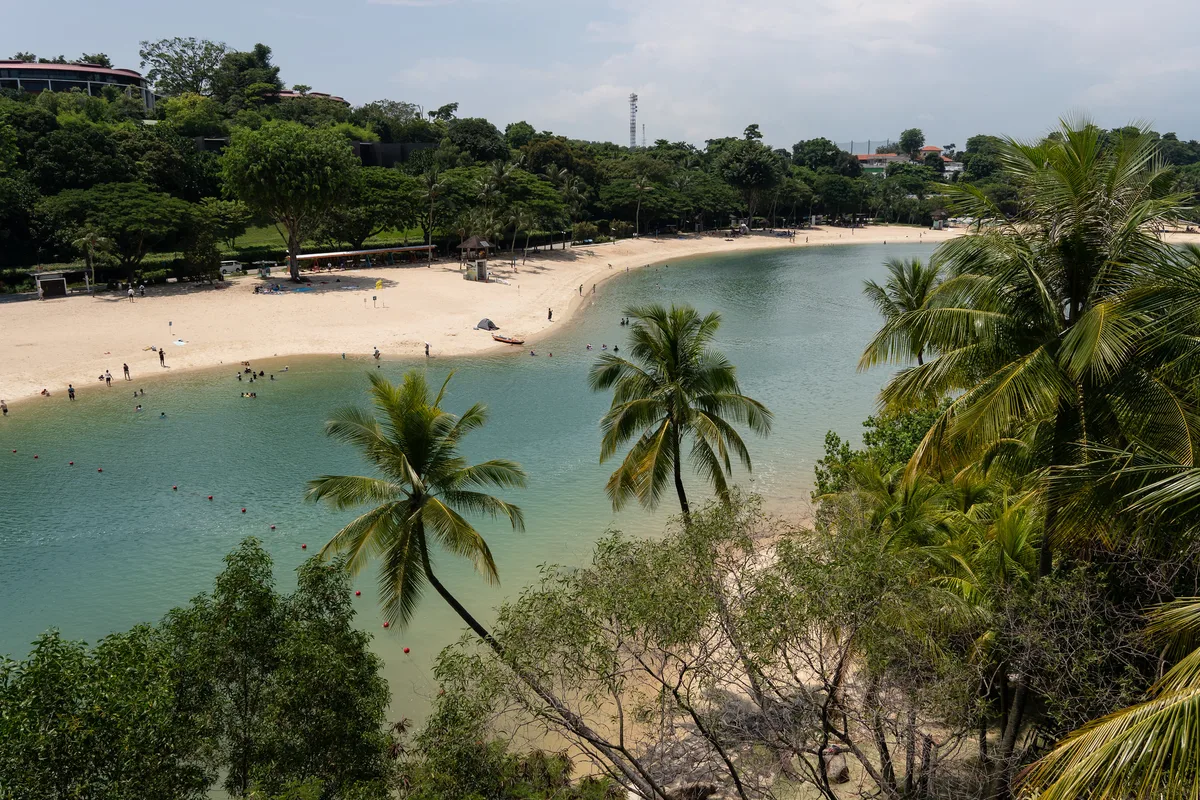 Playa de Palawan, Sentosa, South China Sea, Singapore — 2
