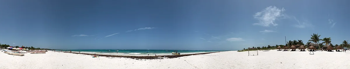 Playa Pescadores, Tulum, Yucatan Caribbean, México