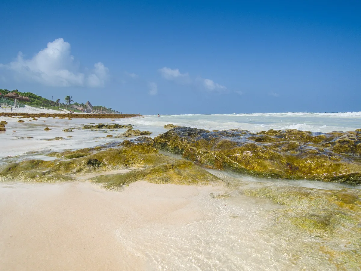 Playa Pescadores, Tulum, Yucatan Caribbean, México — 3