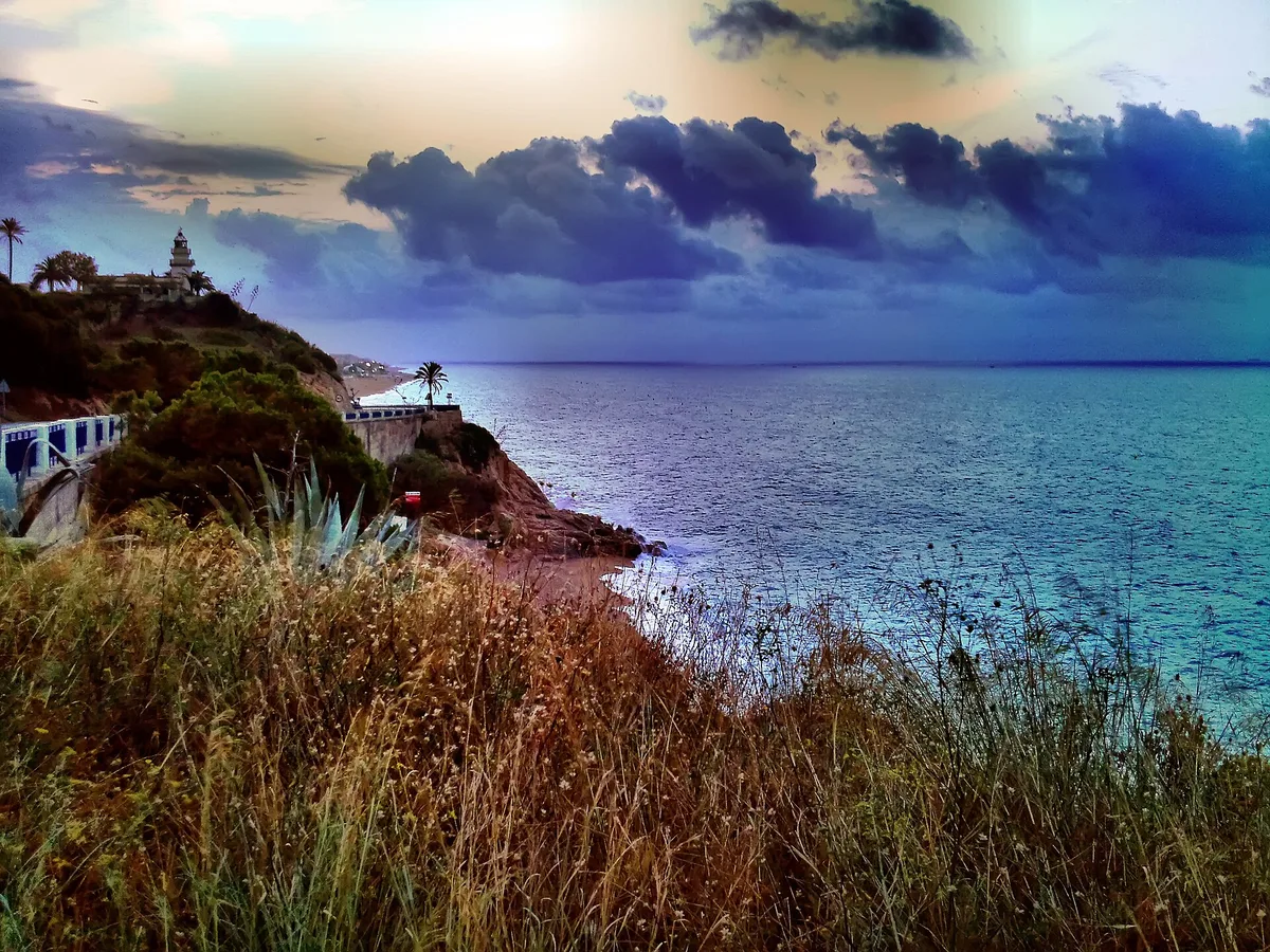 Cala Roca Grossa, Calella, Catalonia, España — 5