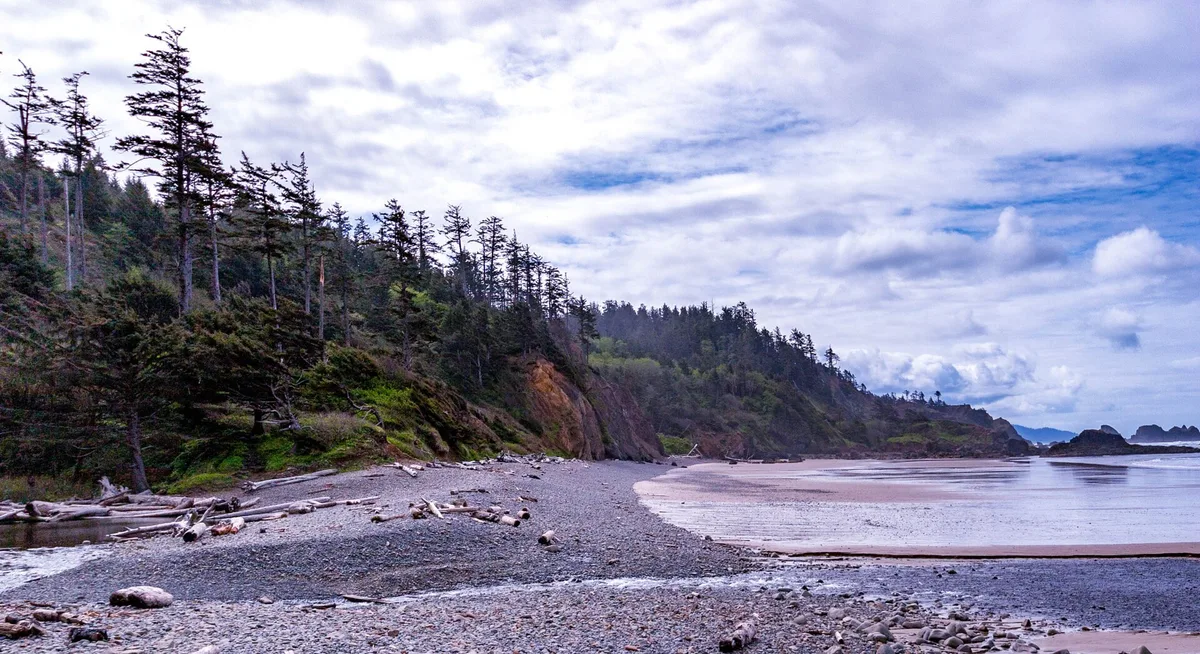 Crescent Beach, Cannon Beach, Pacific Northwest, Estados Unidos — 2