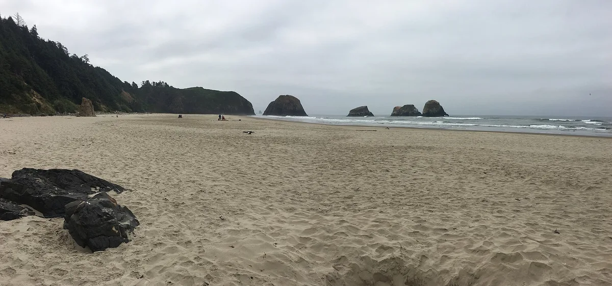 Crescent Beach, Cannon Beach, Pacific Northwest, Estados Unidos