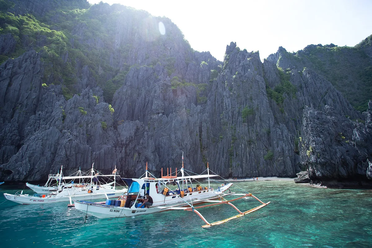 Spiaggia di El Nido, El Nido, MIMAROPA, Filippine — 4