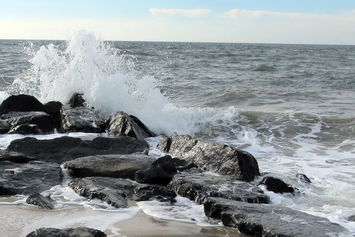 Cape May Beach, Cape May City, US Mid-Atlantic Coast, United States