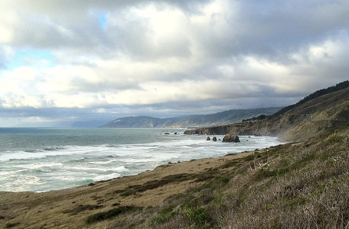 Chadbourne Gulch-Strand, Westport, California Coast, Vereinigte Staaten — 2