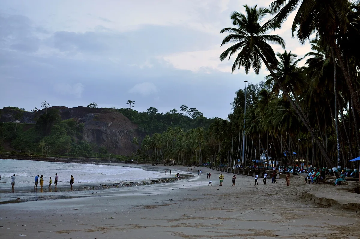 Corbyn's Cove-Strand, Port Blair, Andaman and Nicobar Islands, Indien — 2