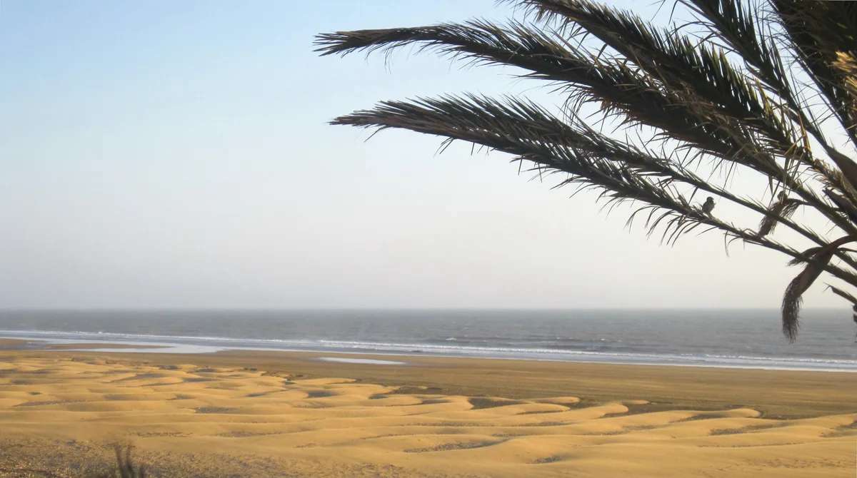 Sidi Boulfdail Beach, Smimou, Moroccan Atlantic, Morocco — 3
