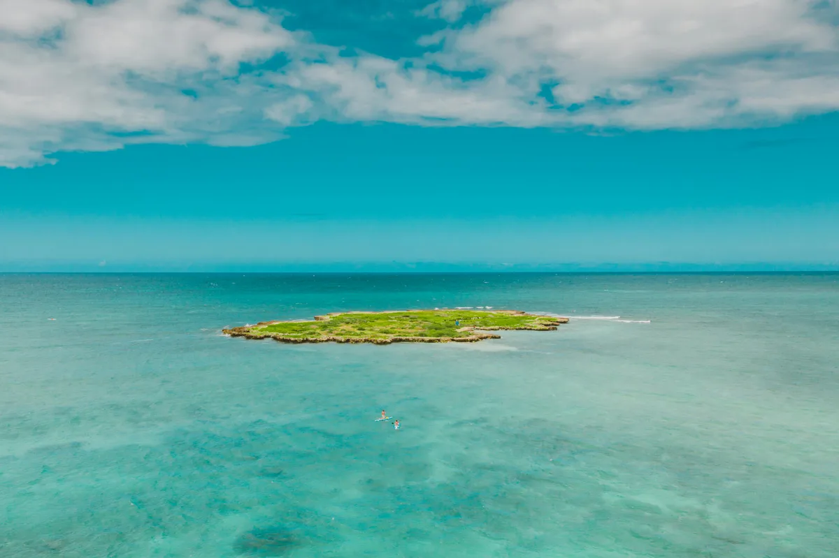 Turquoise Bay Beach, Oak Ridge, Bay Islands, Honduras — 2