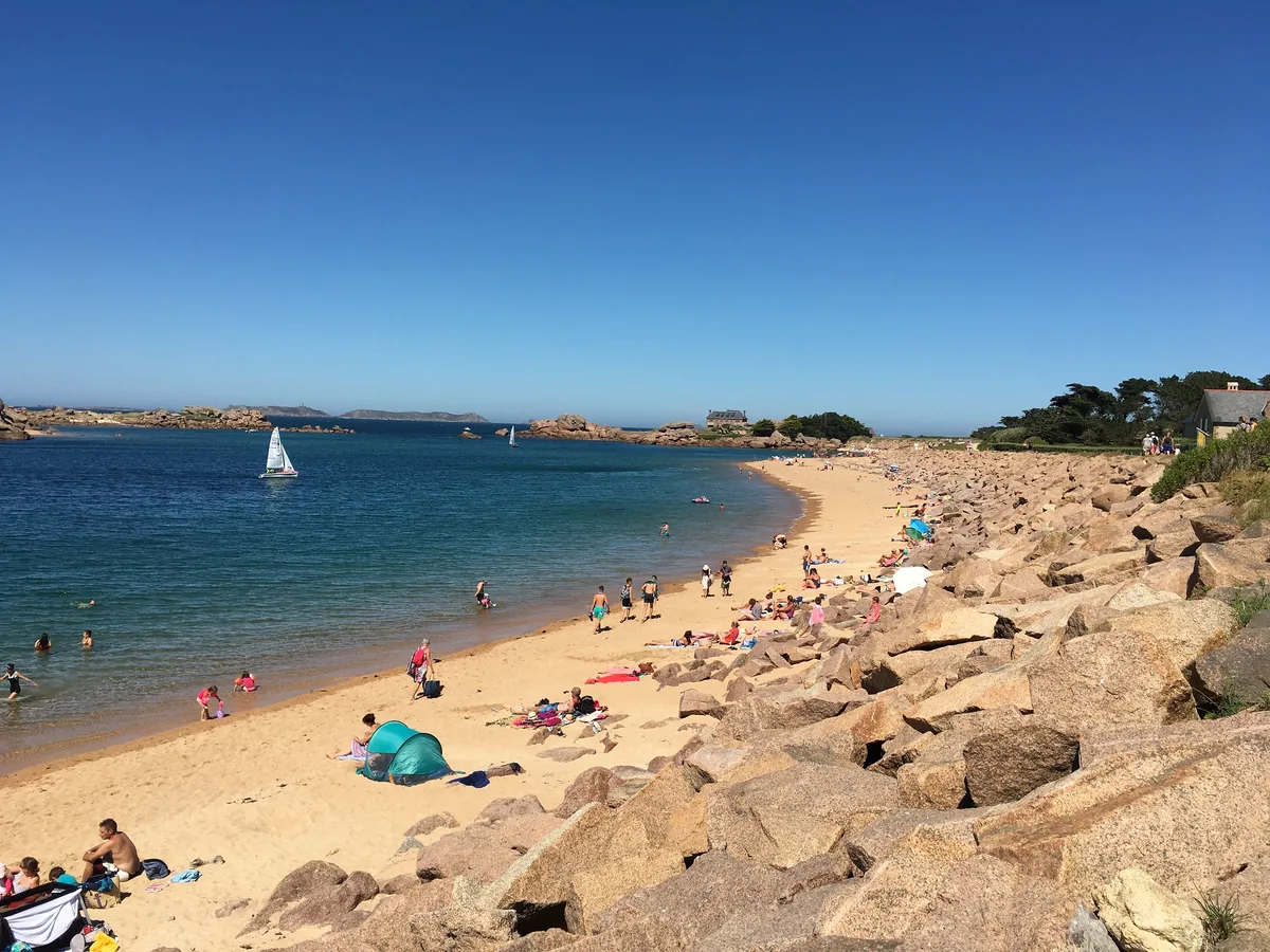 Toul Drez Beach, Trébeurden, Brittany, France — 4