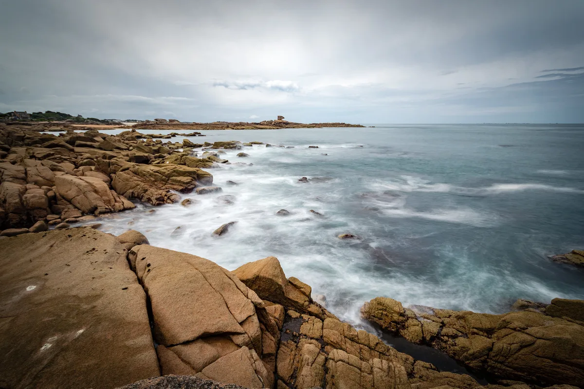 Toul Drez Beach, Trébeurden, Brittany, France — 2